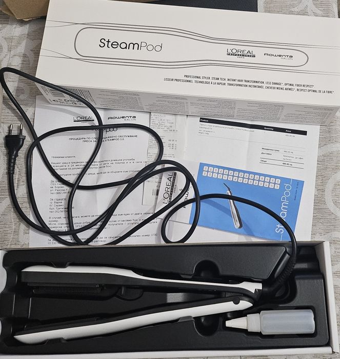 Преса за коса на Loreal SteamPod 3.0