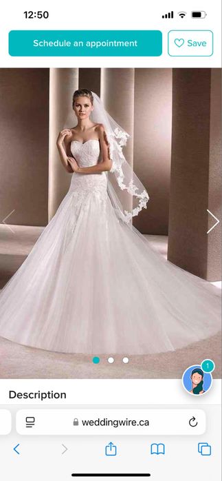 Rochie de mireasa La Spossa Detalle