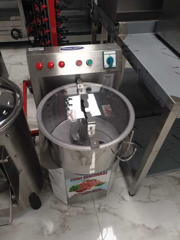 Cutter profesional tocat carne, preparat humus, tocat legume, 200 Kg