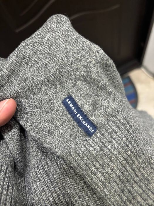 Armani exchange archive zip hoodie