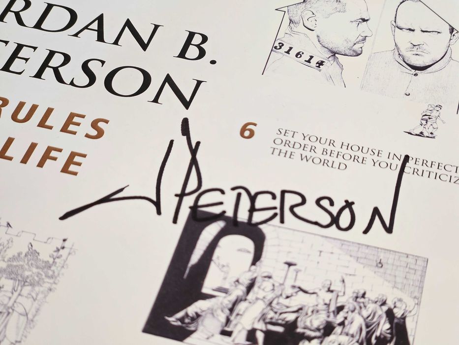 Плакати с автограф на Jordan Peterson