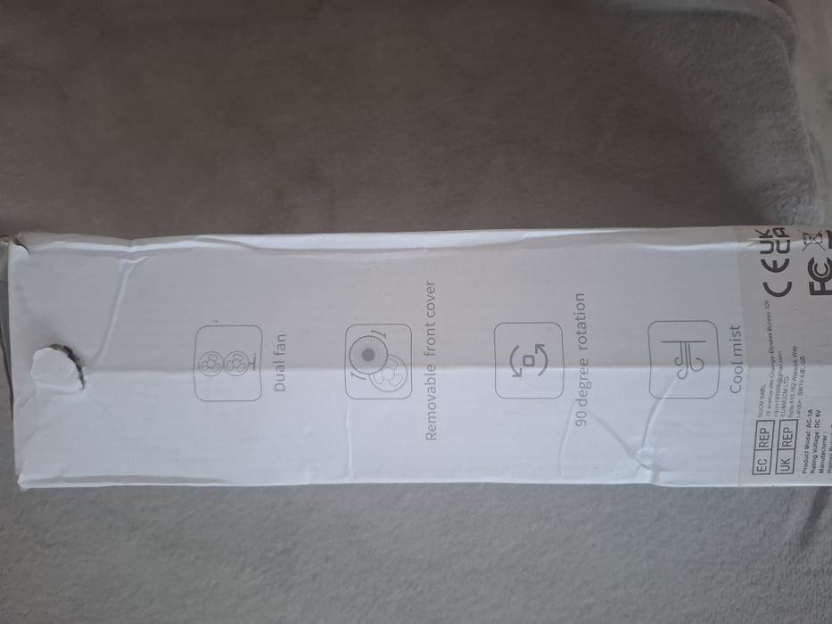 Ventilator portabil cu 2 porturi