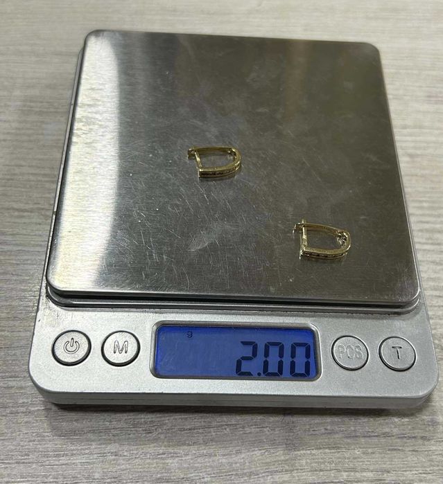 Златни обеци 14 К 585 / 2 гр.