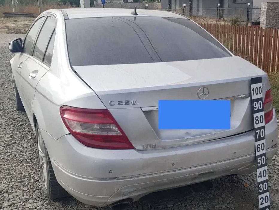 mercedes c class 220d 2007 2.2d automat avariat rate tbi