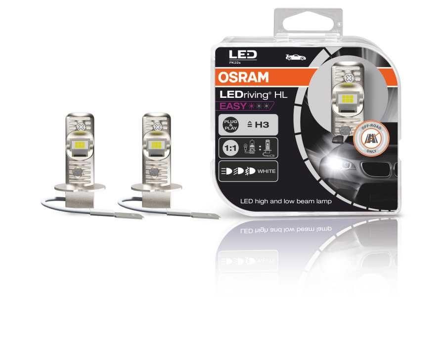 LED крушки OSRAM LEDriving HL EASY H1/H3/H4/H7/H15/H18/H19-12V-6500K