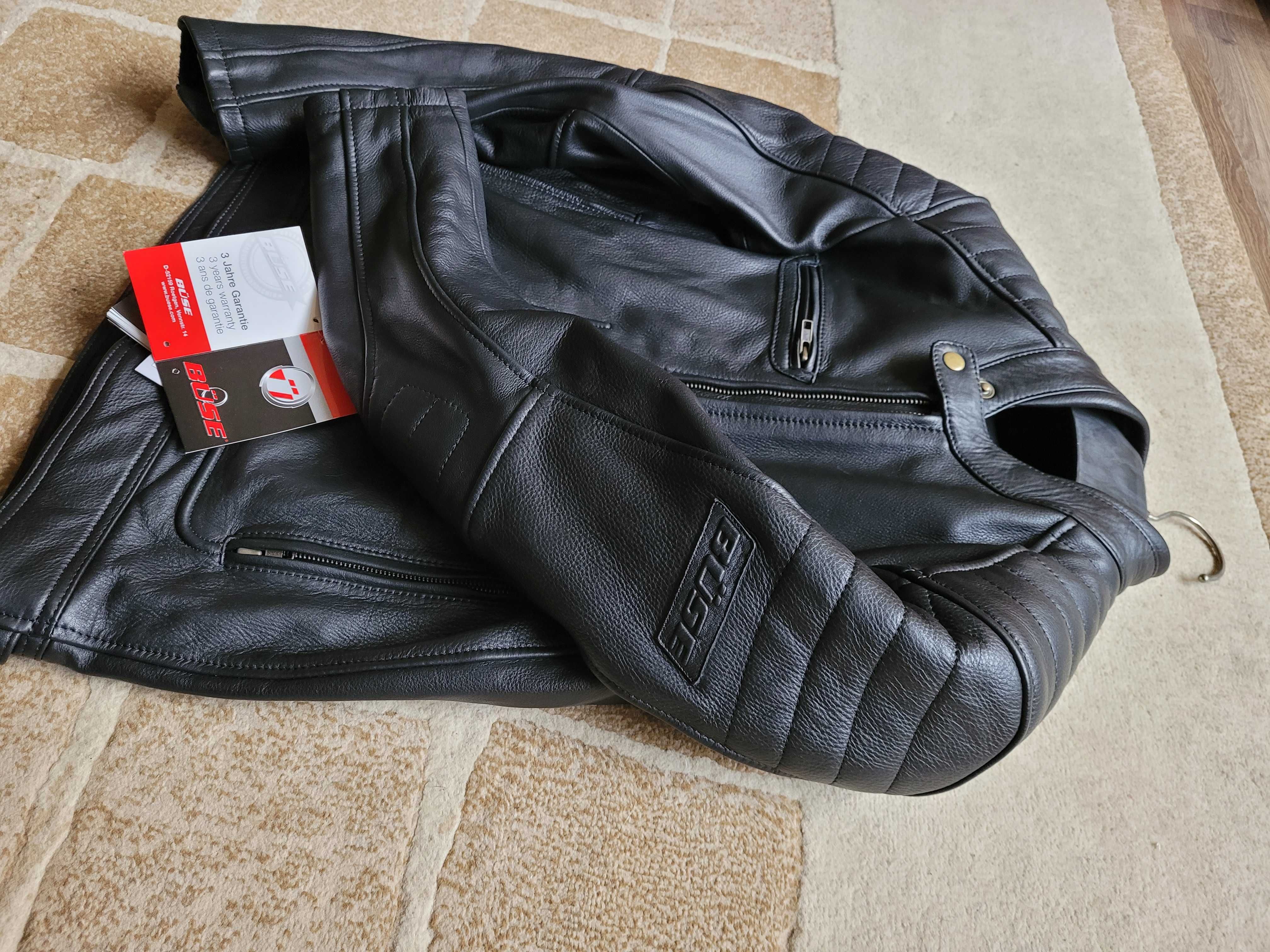 Geaca Buse (moto) din piele
