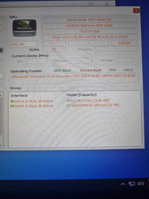 PC Gaming Intel i3-9100f, GeForce GTX 1650, 16gb ram