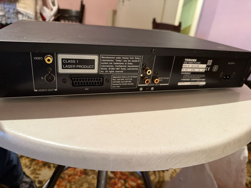 DVD плейър Toshiba SD-2109 – с DTS и Dolby Digital