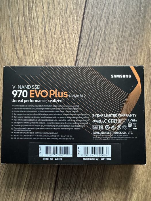 Samsung 970 EVO Plus 1TB M.2
