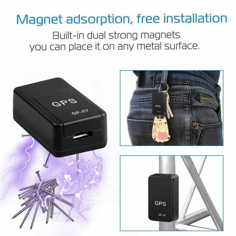 GPS проследяващо устройство Шпионски Бръмбар магнит GPS Sim card track