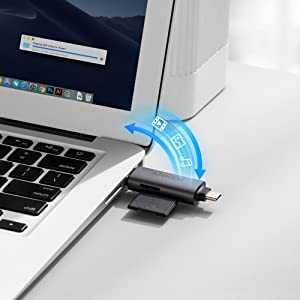 Anker PowerExpand 2-in-1 Memory Card Reader USB-C+USB 3.0 четец карти