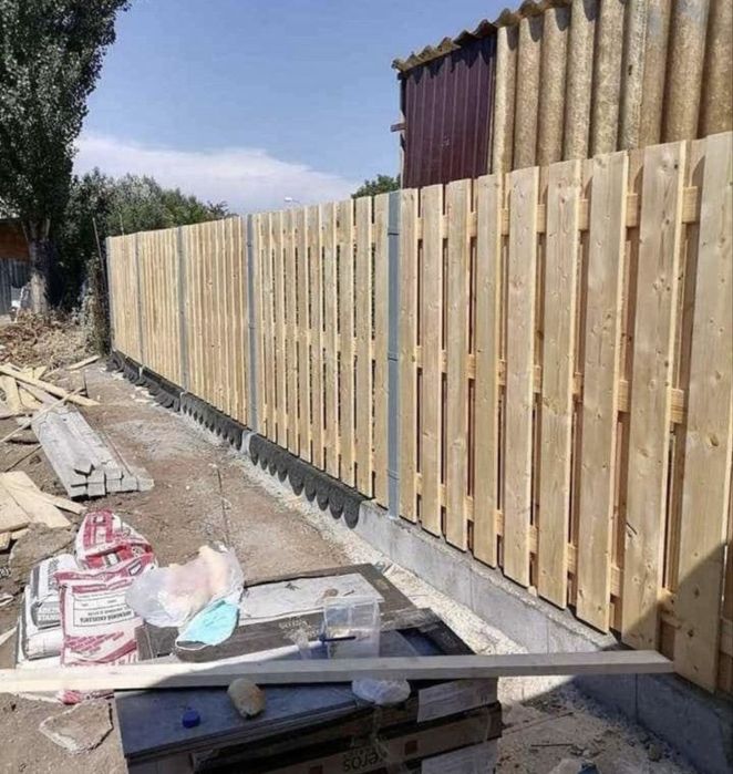 Garduri si porti plasa bordurata sipca metalica scandura tabla