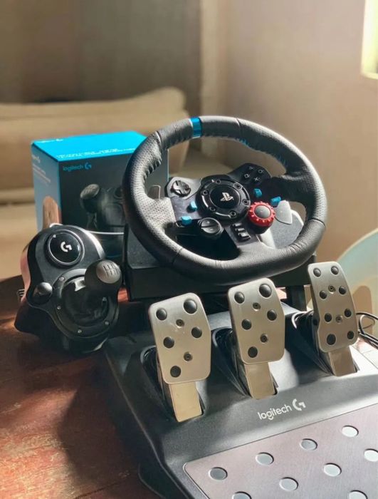 Logitech g29, force shifter игровой руль и кпп