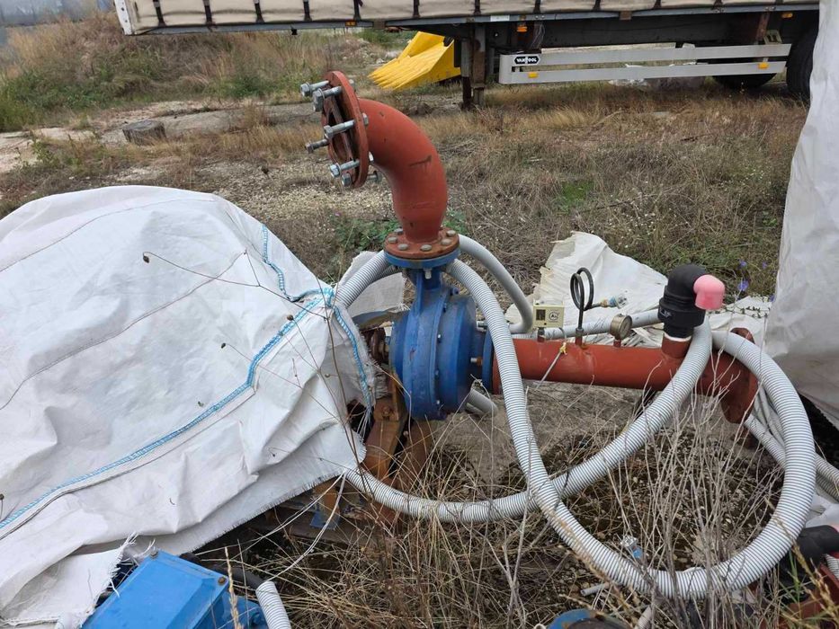 Помпи с мотори 37kw, 92kw с инвертори 45kw,110kw и табло за управление