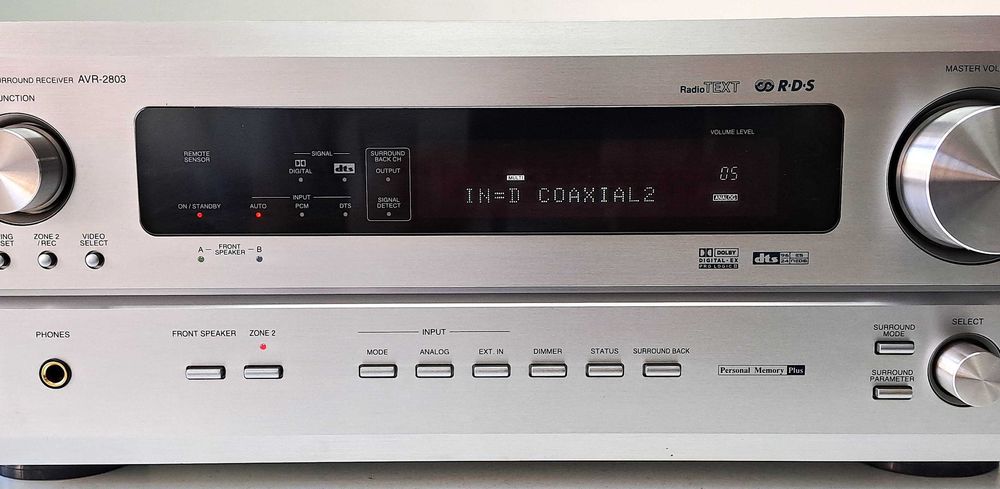 Denon AVR 2803 muzica 7.1  statie muzica filme