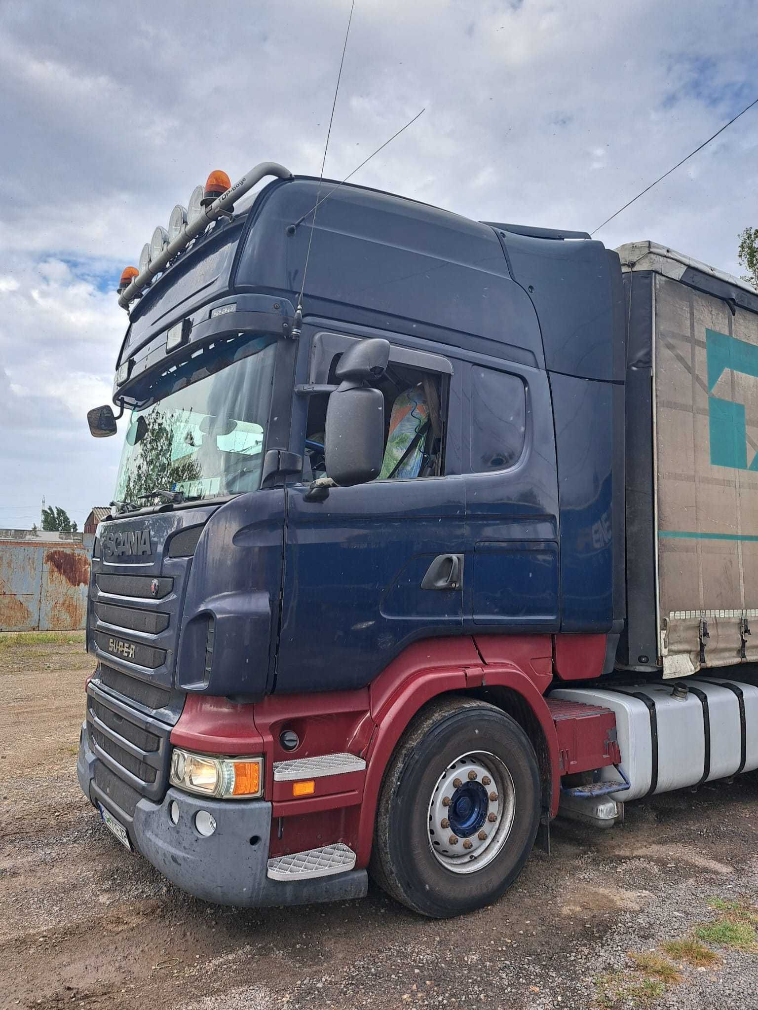 Vand Scania R480 cu sau fara remorca schmitz
