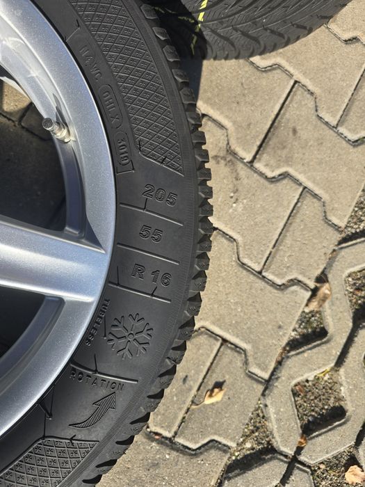 Jante Aliaj cu anv iarna 205/55 R16, 5x112 VW, Skoda, Seat, Audi, Golf