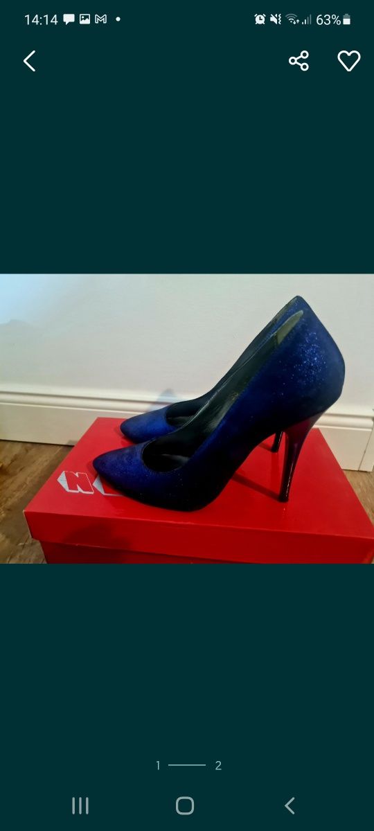 Vând Pantofi Stiletto Piele Livrare gratuita