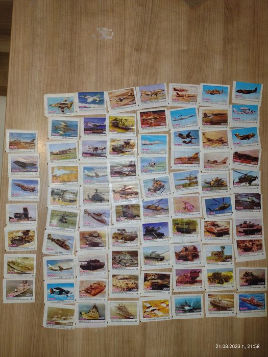 Картинки Лазер, цяла серия 70 броя Lazer