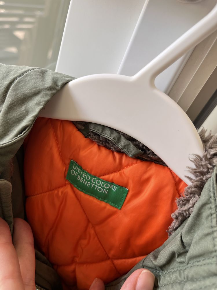 Яке Benetton, жилетка Zara от 1 до 2 години
