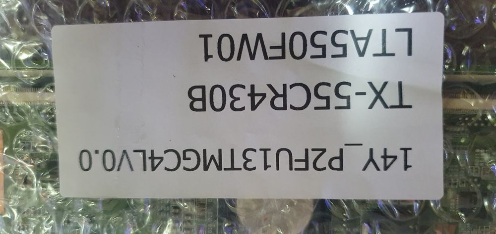 Controler Tcon/Logic  14Y_P2FU13TMGC4LV0.0 TX-55AX630E