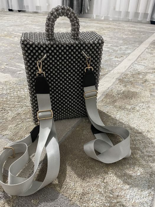 Рюкзак из бусин ручной работы