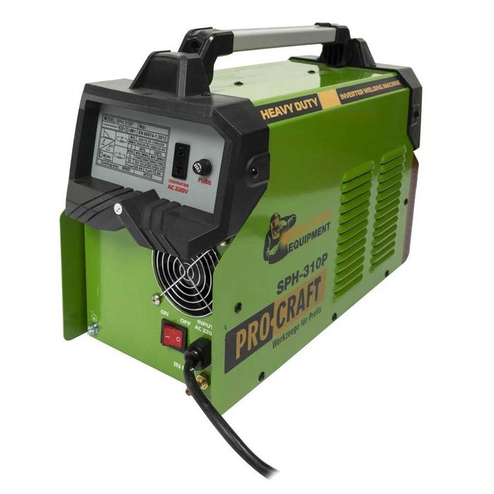 Aparat de sudura MIG-MAG-MMA 310A, PROCRAFT GERMANY Garantie
