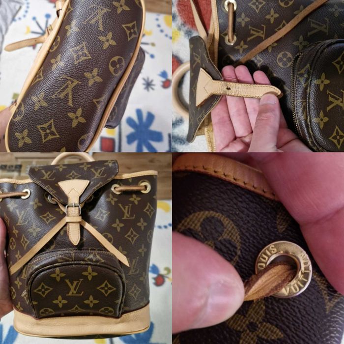 Rucsac Louis Vuitton din piele Naturala – Vintage autentic