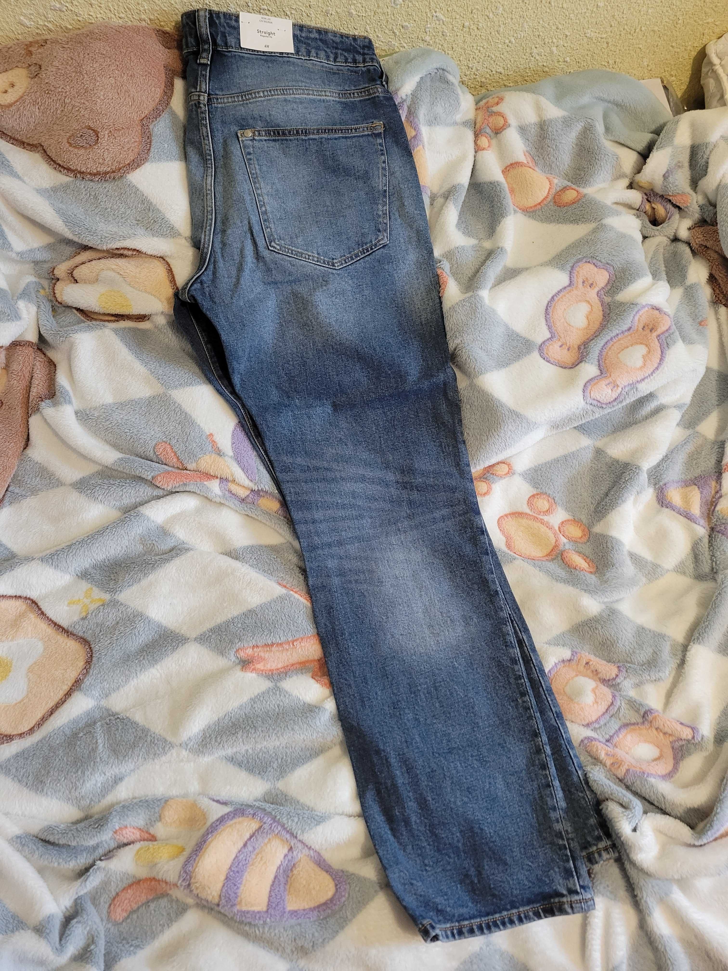Blugi Regular Fit 34/32 Drepti Noi cu eticheta