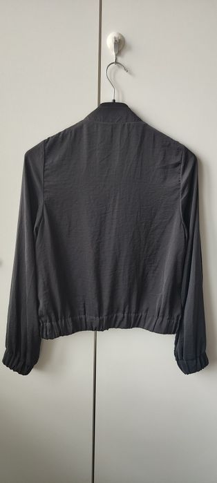 Jacheta bomber satinata H&M