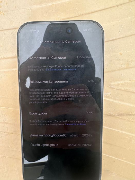Iphone 15 запазен