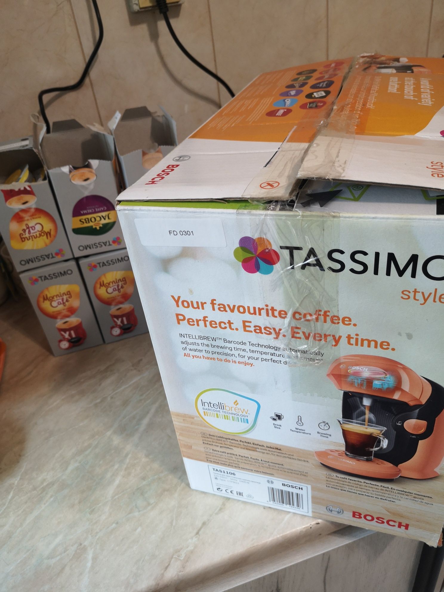 Кафемашина Bosch Tassimo FD0301