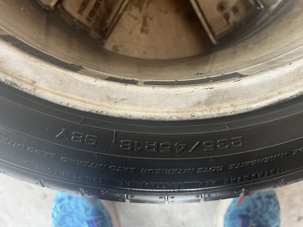 Оригинални джанти 18 с гуми за VW