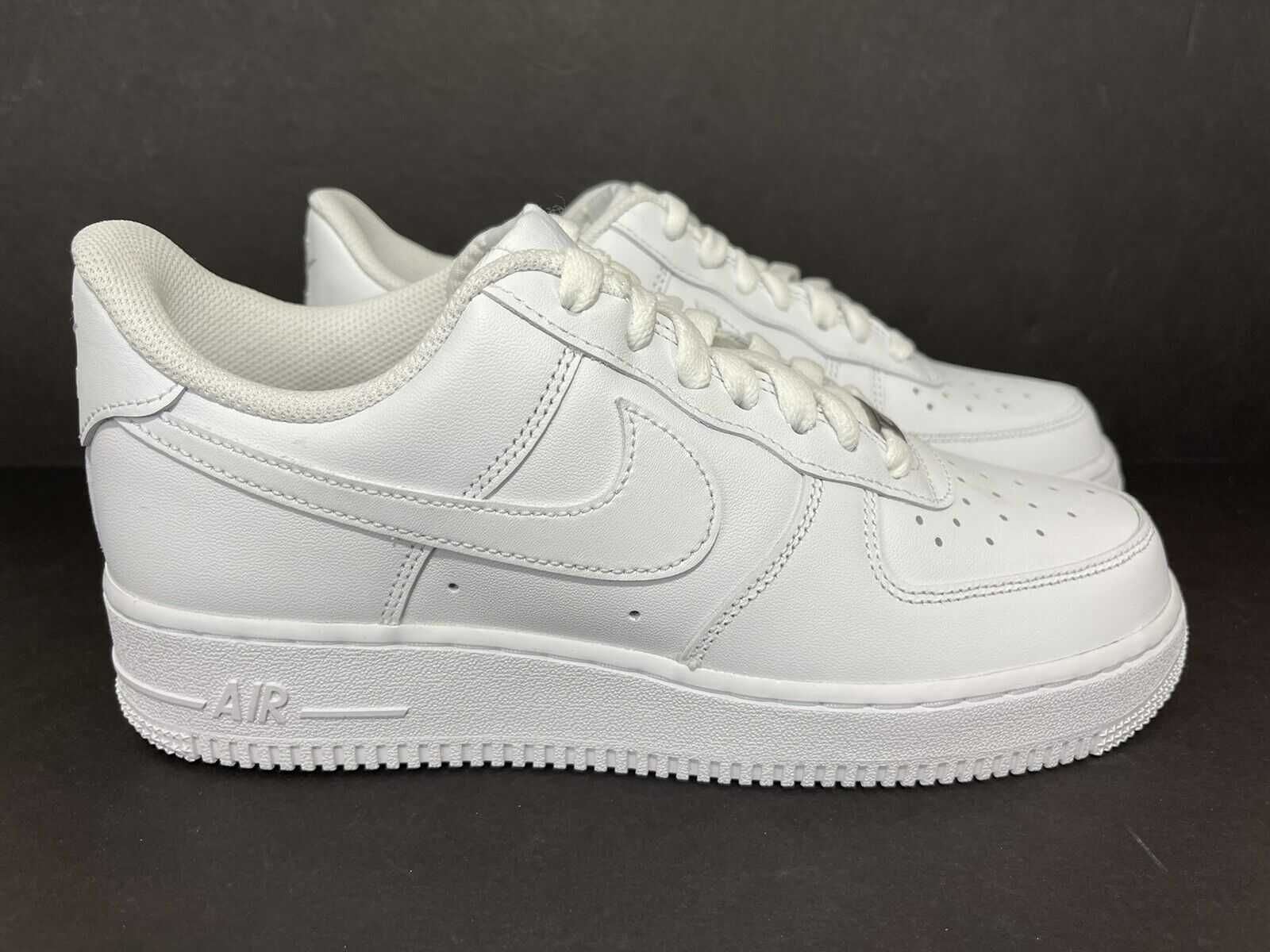 Adidasi Nike Air Force 1 Triple White Low -SUPER SALES