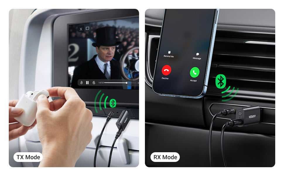 Bluetooth audio receiver & transmitter