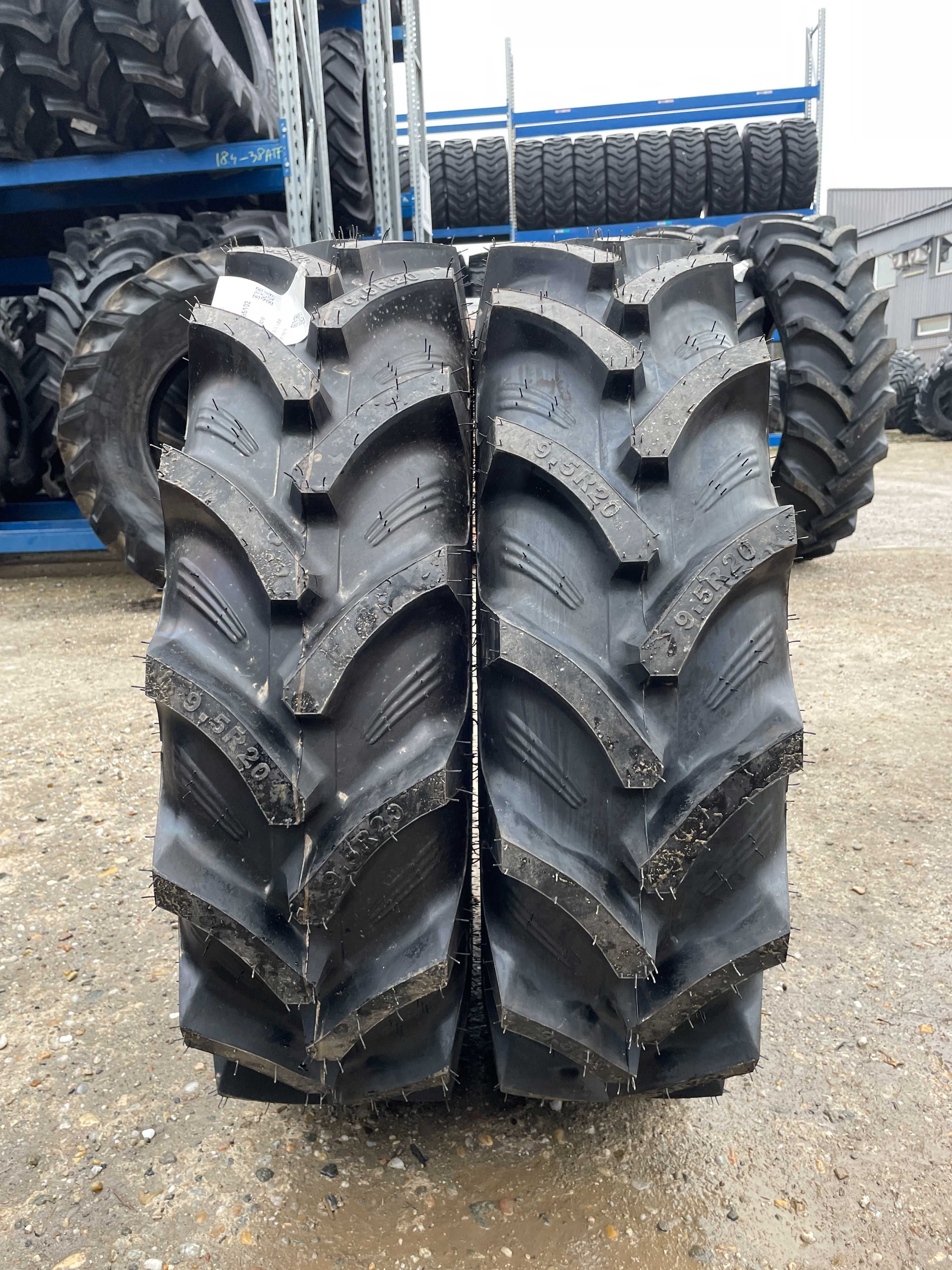 Cauciucuri noi 9.5R20 pentru tractor fata marca OZKA