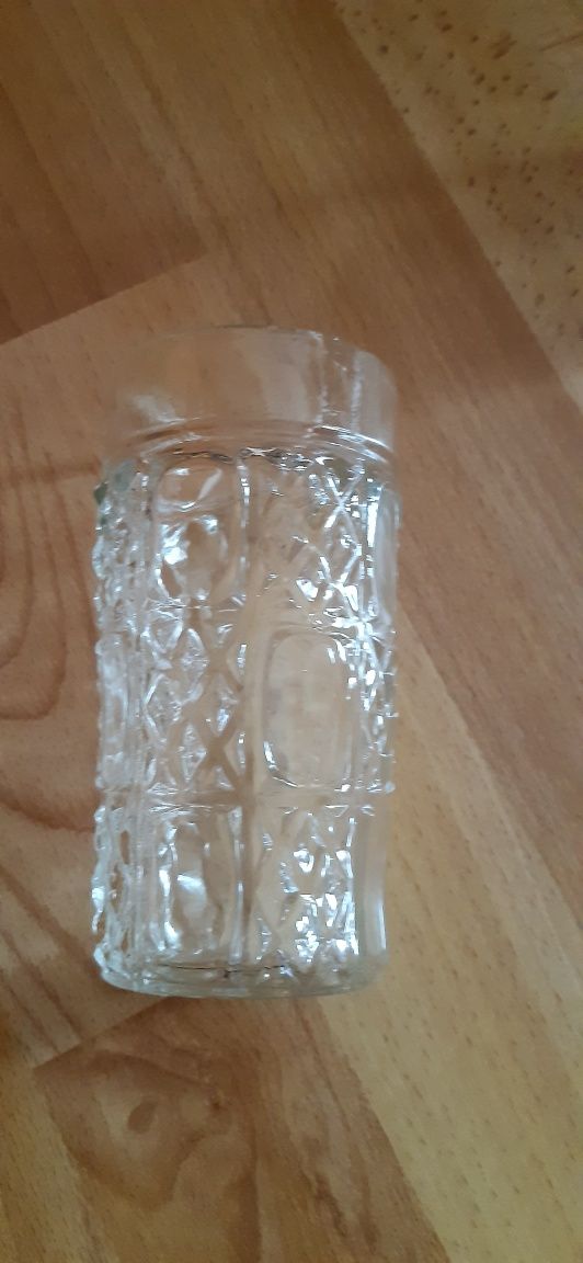 к-т стъклени релефни чаши