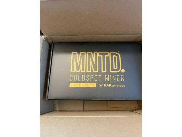 MNTD Helium Limited Edition HNT Gold Hotspot miner SIGILAT