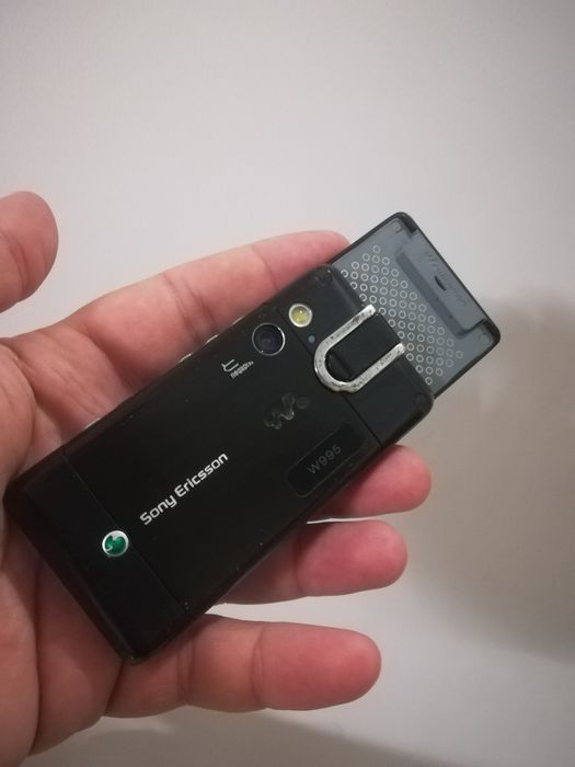 Sony Ericsson W995 telefon de colectie, vechi, walkman, negru, necodat