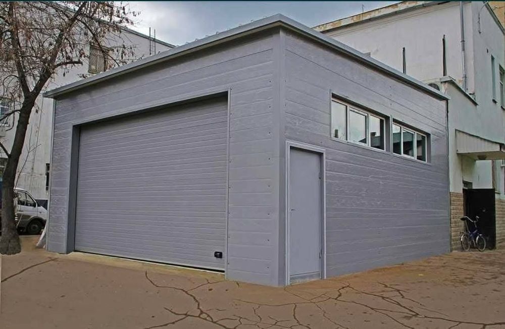 Vând garaje din panouri sandwich