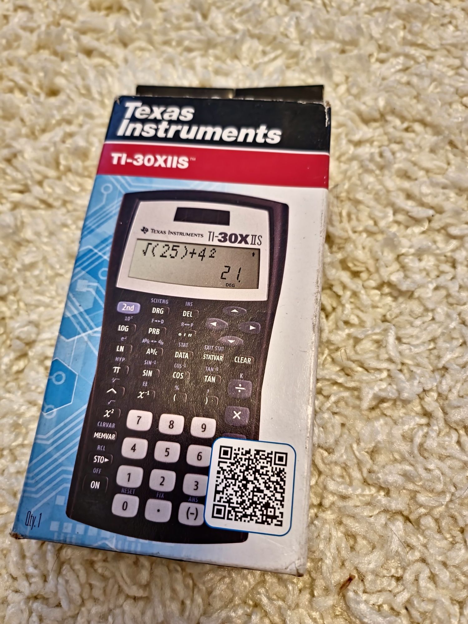 Calculator Ştiinţific + ePad Writer NY-991ES, Texas Instruments 30XIIS