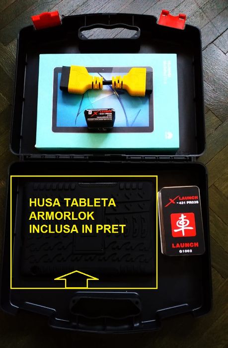 Kit Diagnoza Auto Launch Easydiag 3.0 + Tableta Android 10.1", Service