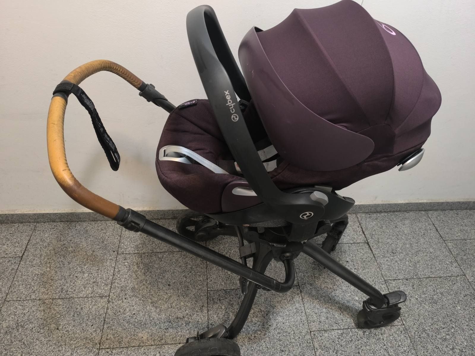 Количка за бебе Mamas & Papas Mylo travel system + Стол Cybex platinum