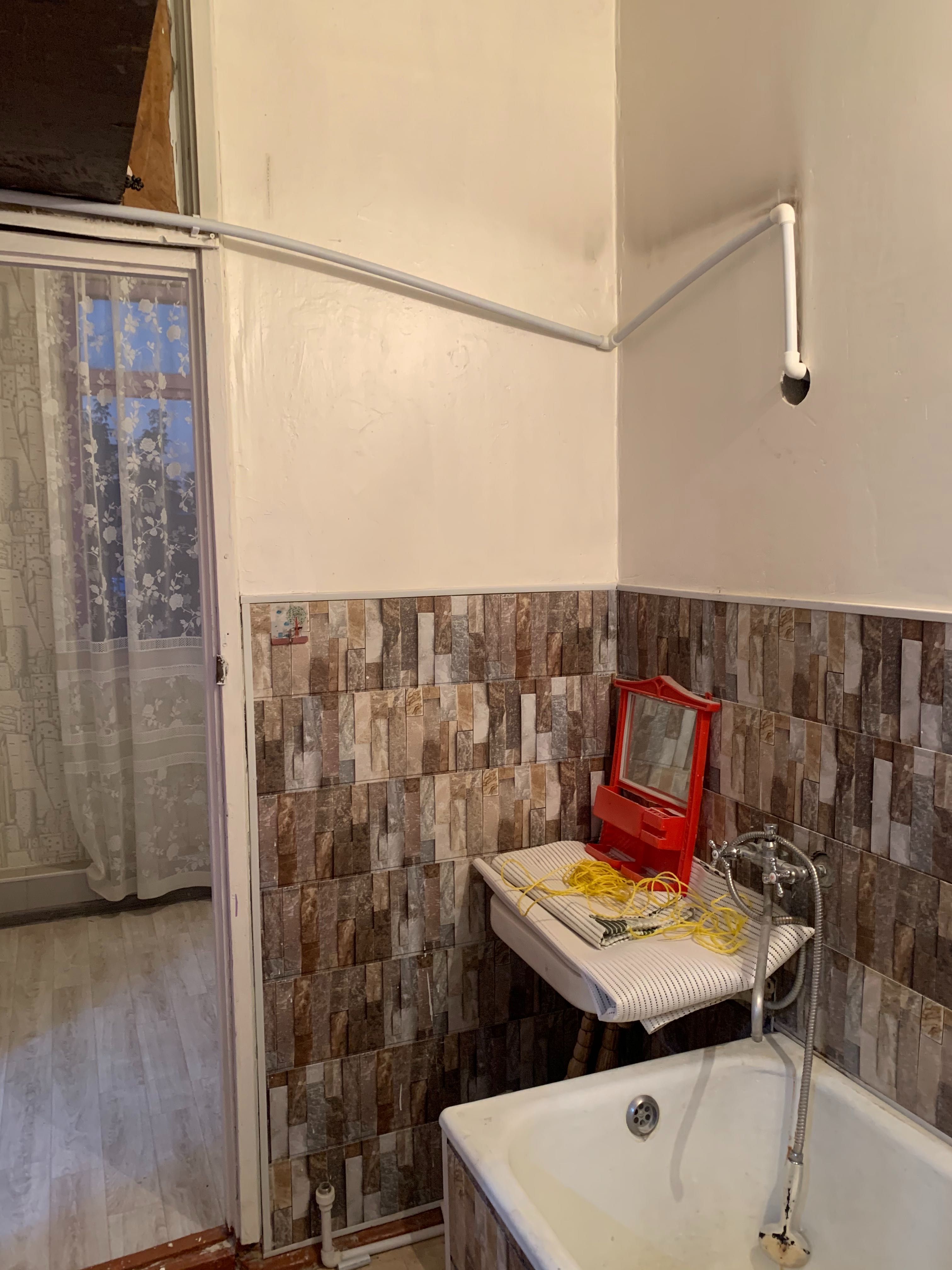 Ялангач массив 1- комнатная, переделанная в 2- х, 33 кв, 41500!