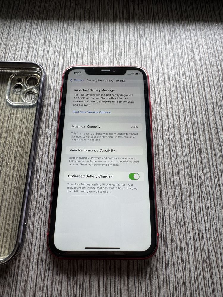 Apple Iphone 11 78% battery