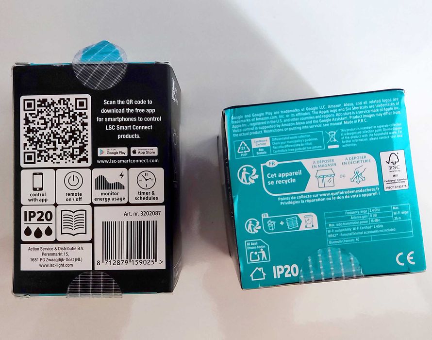 2бр LSC Smart Connect Power Plug умен контакт