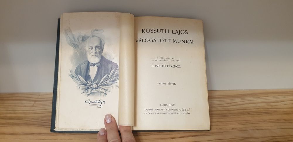 Volum rar de colecție – Kossuth Lajos – Lucrări alese – ediție ilustra