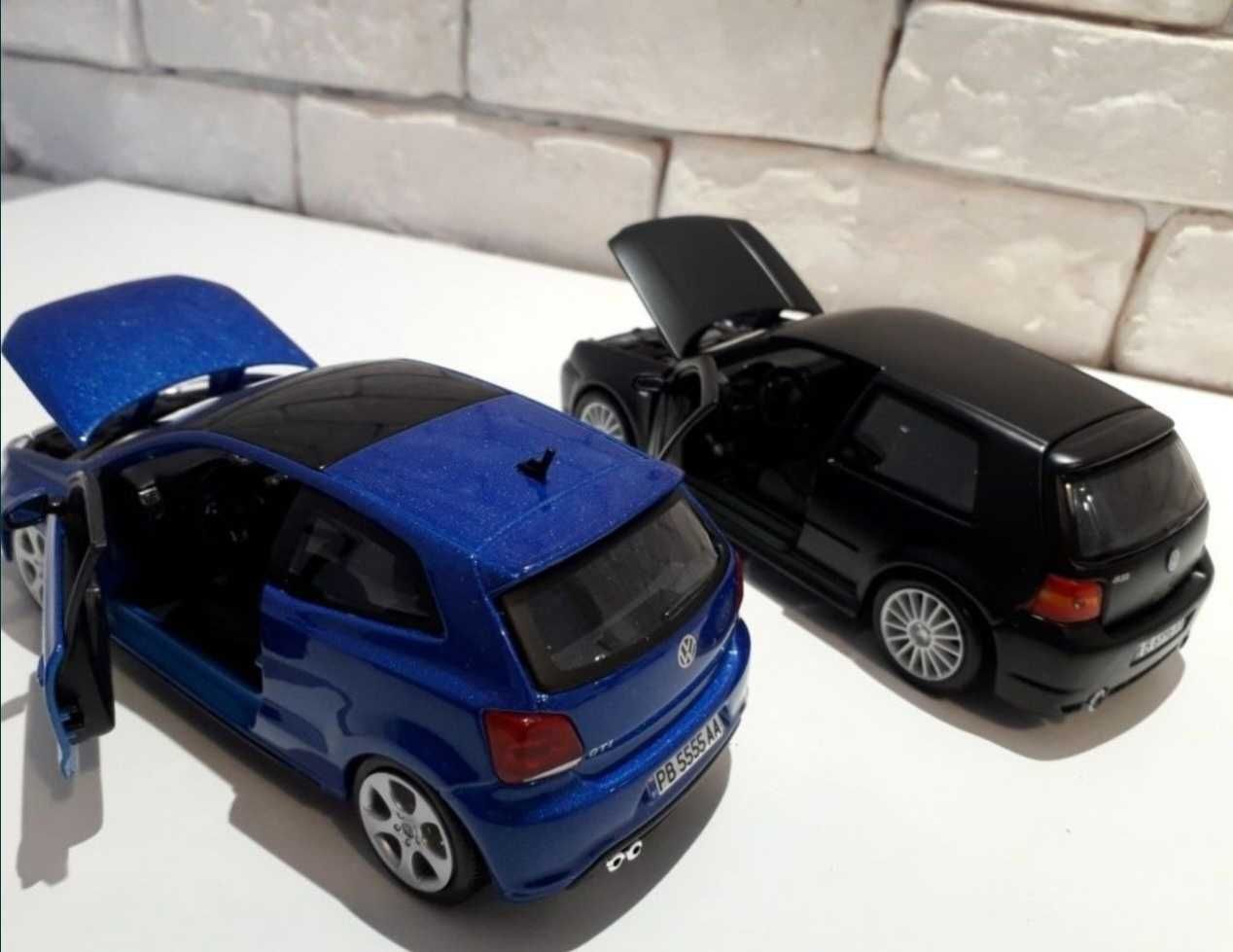 VW Golf 4 - мащаб 1:24 с рег. номер по избор