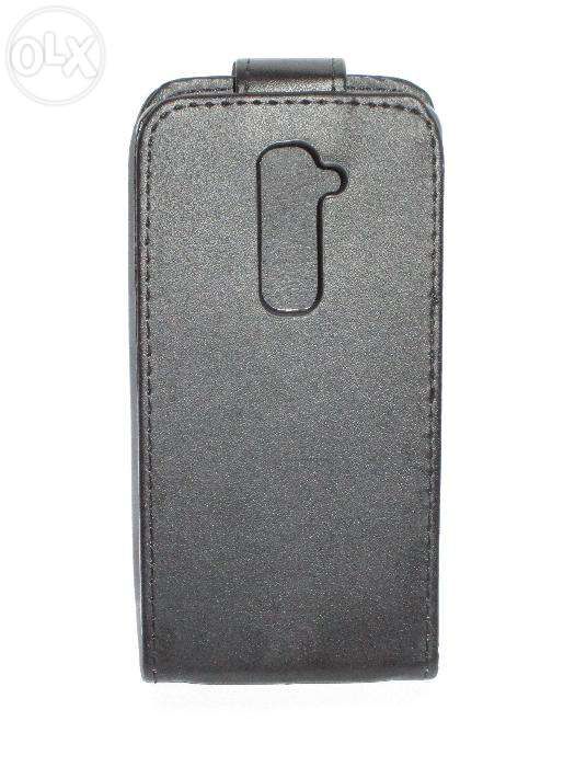 Carcasa/husa flip LG G2 - NEAGRA