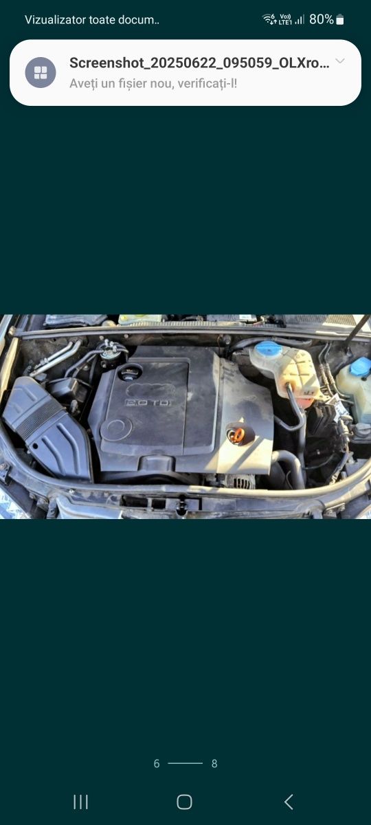 Dezmembrez / Dezmembrari / Piese / Accesorii Audi a6 c6,BRE/BLB,2.0tdi